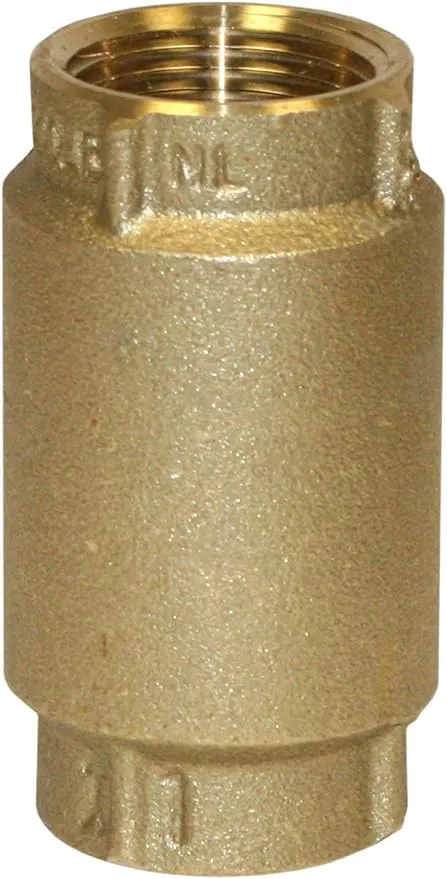 Merrill MFG CVNL100 1" No-Lead Brass Check Valve 700 Series, 1"