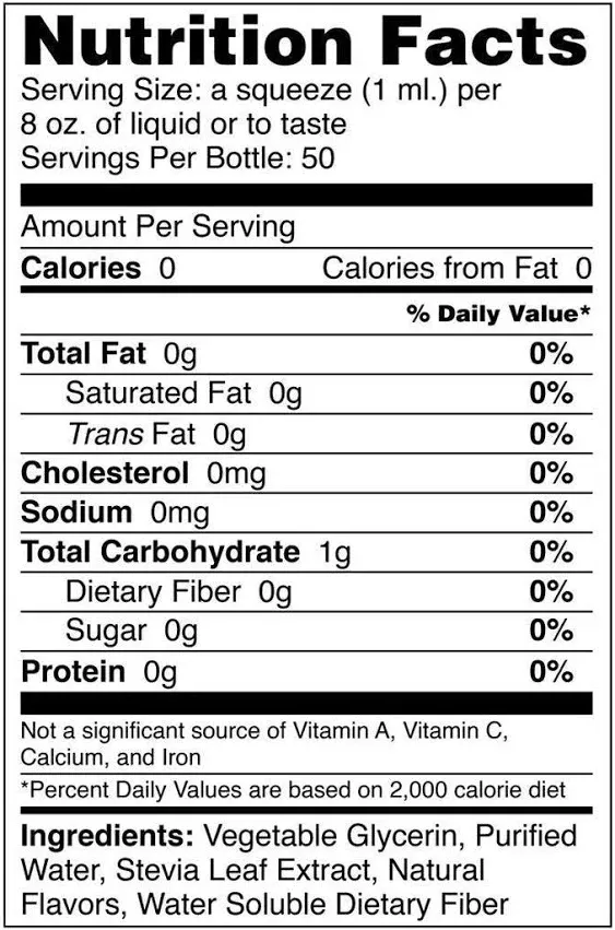 Sweetleaf Caramel Sweet Drops