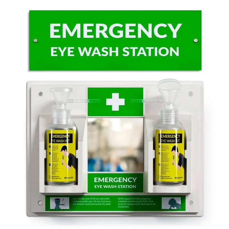 MAASTERS Portable Eye Wash Station