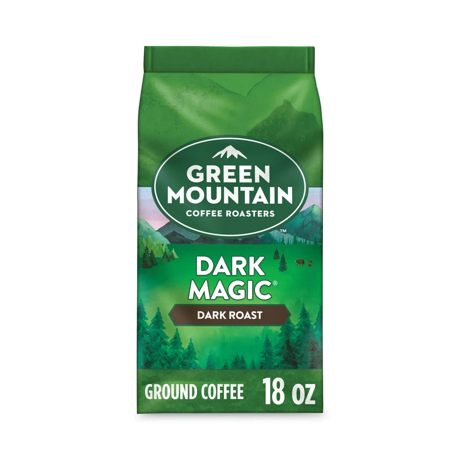 Green Mountain Coffee Roasters Dark Magic, Ground Coffee, Bagged 18 oz