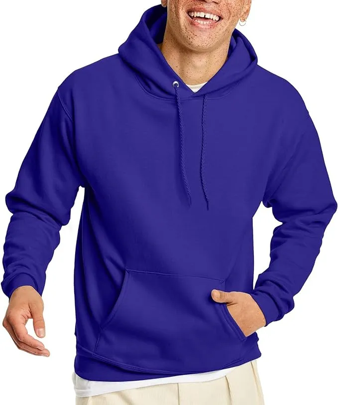 Hanes Men's Hoodie, EcoSmart Fleece Hoodie, Hooded Sweatshirt for Men