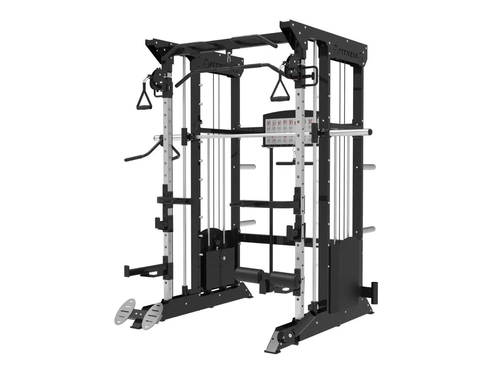 SFE Multi-Functional Trainer / Smith Machine Home Gym w/ (2) 200lb weight stacks (NEW)