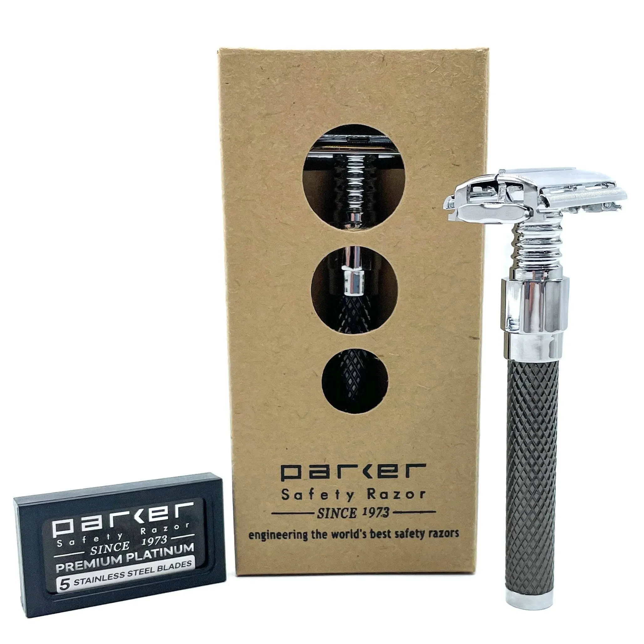 Parker 92R Heavyweight Butterfly Double Edge Safety Razor