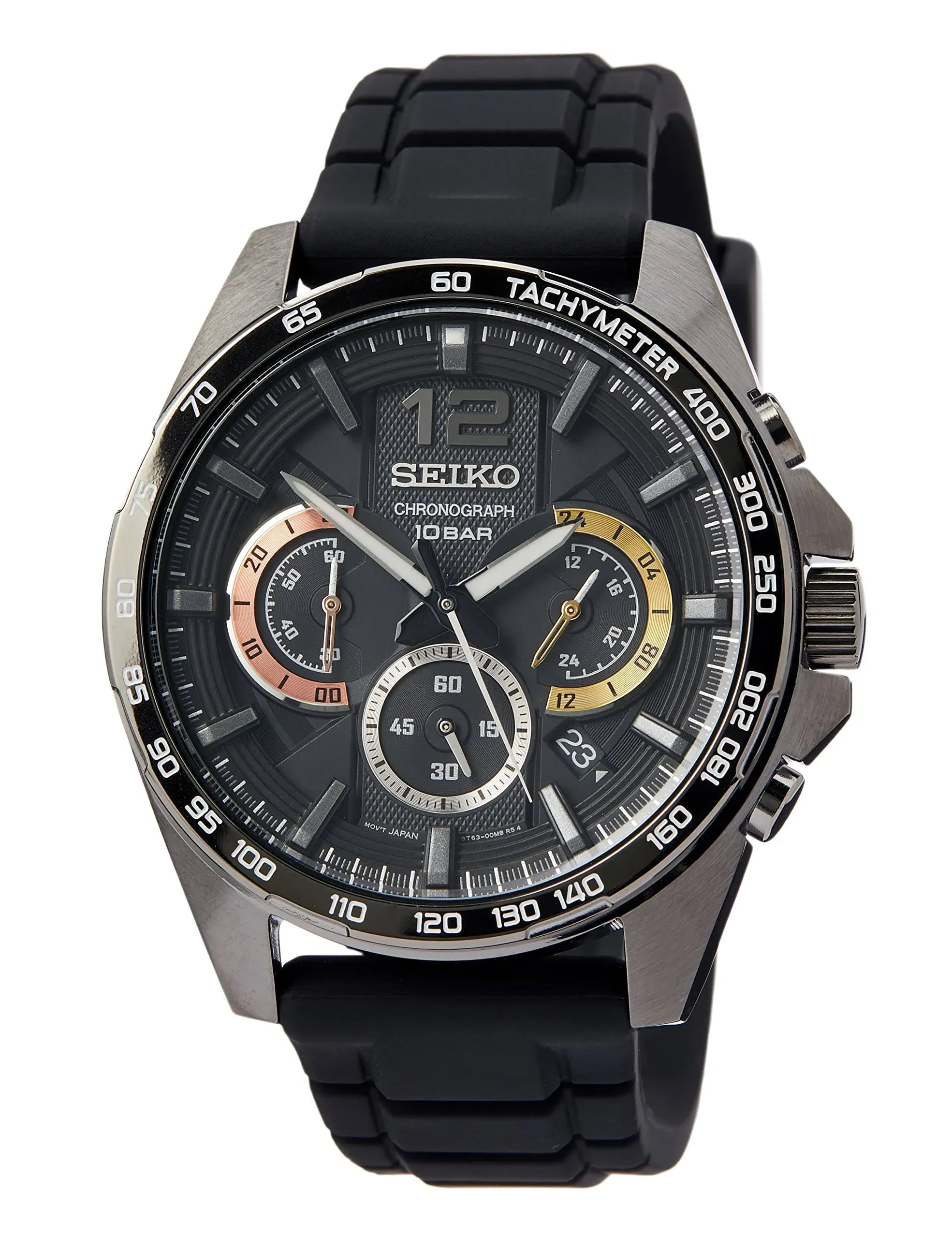 Seiko Conceptual Black Men's Watch - SSB349P1