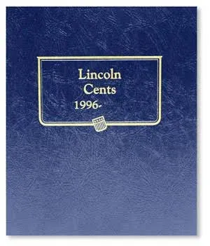 Whitman Classic Coin Album # 4919, Lincoln Cents 1996- 2024, New