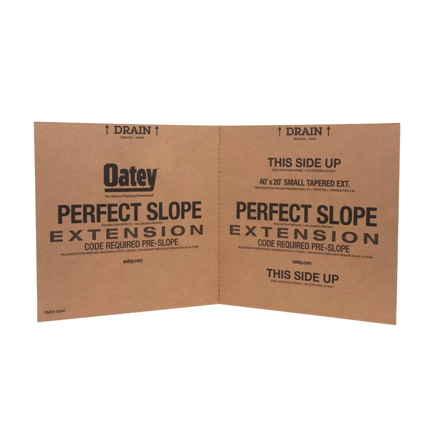 Oatey 41641 Slope Extension, Oatey, Polystyrene