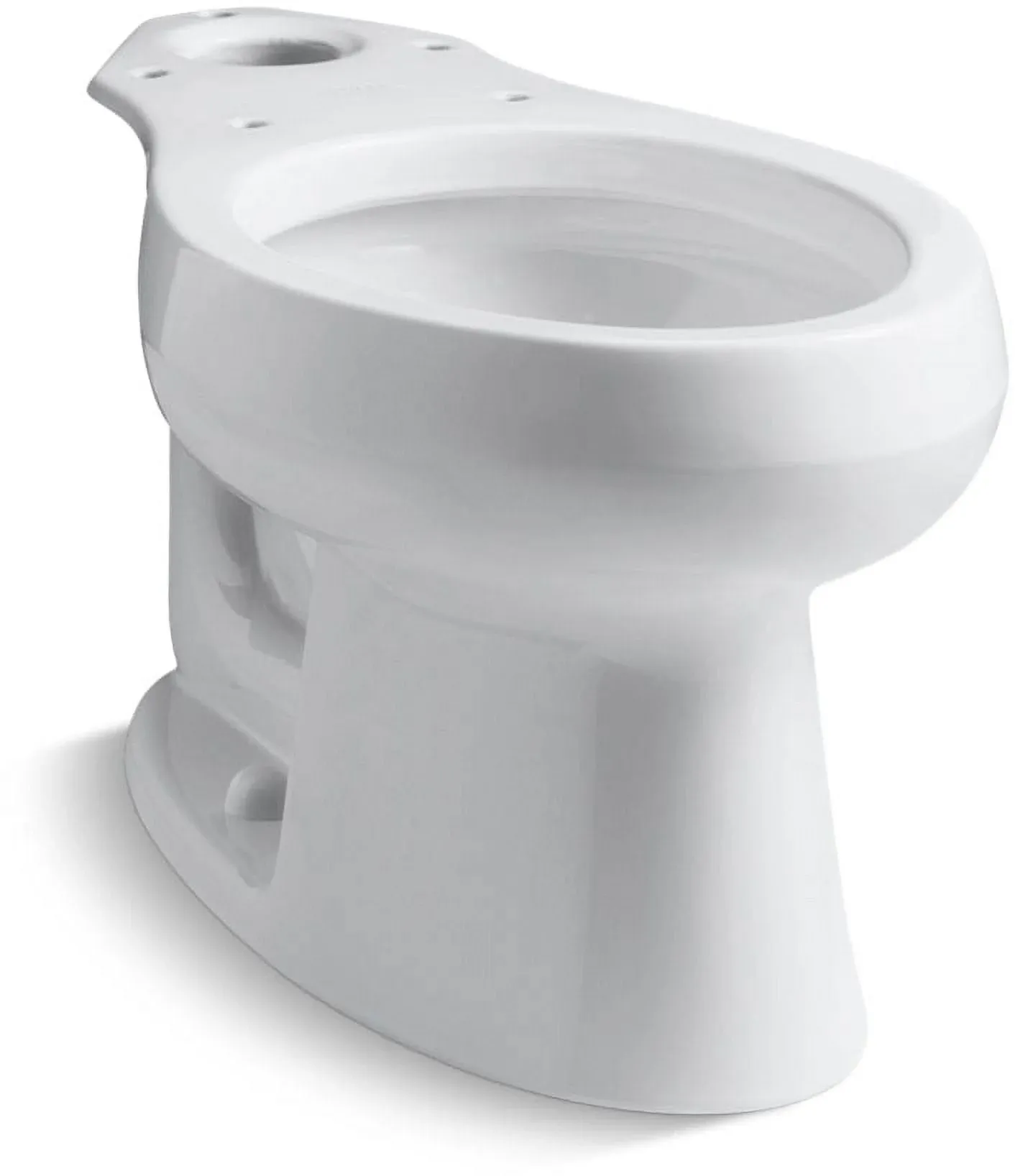 KOHLER Wellworth Black Elongated Standard Height Toilet Bowl 12-in Rough-In Lowes.com