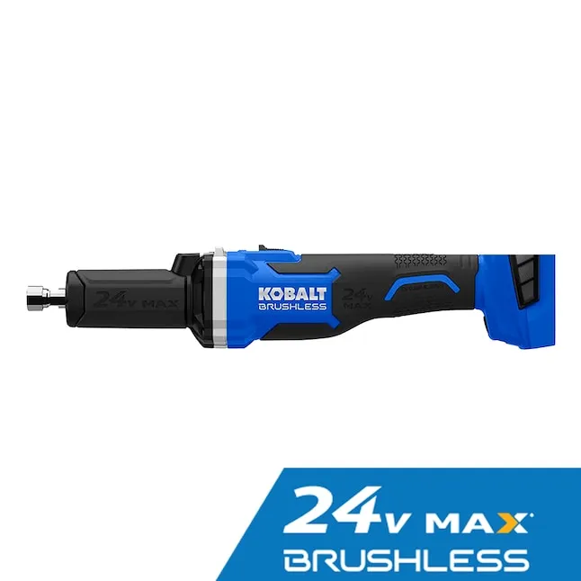 Kobalt 24-volt Sliding Switch Brushless Cordless Die Grinder (Charger Not Included) in Blue | KDG 124B-03