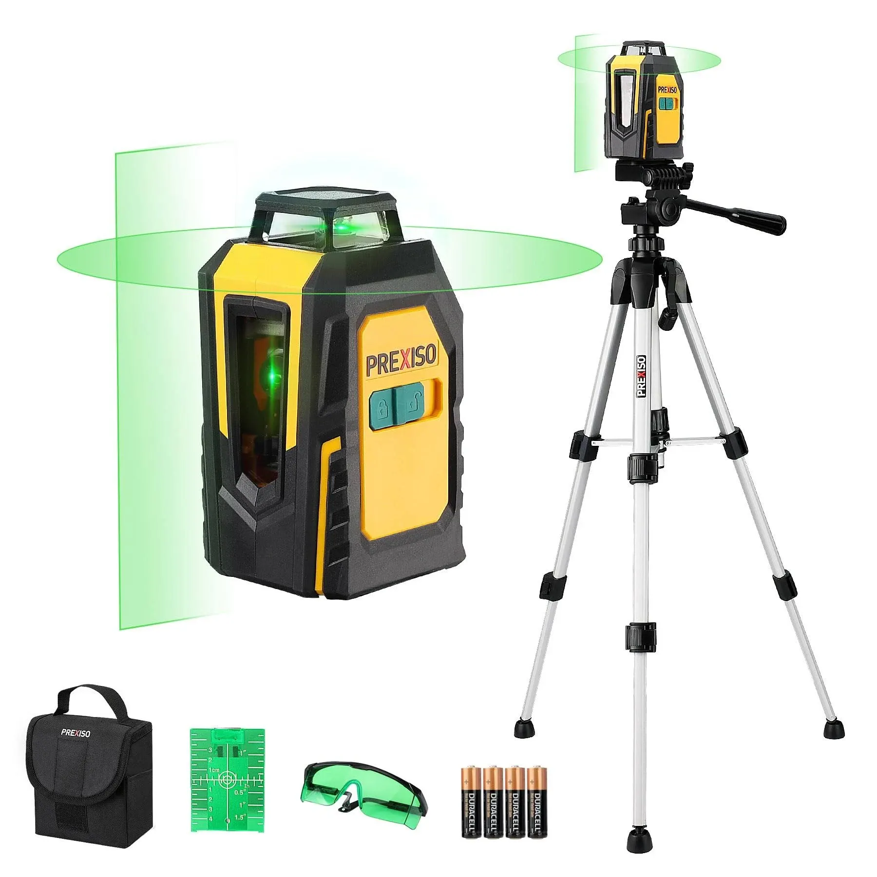 PREXISO 360° Laser Level with Tripod