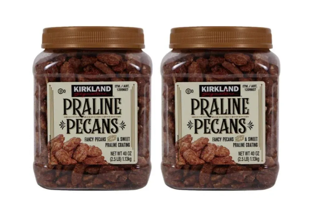 Kirkland Signature Kirkland Praline Pecans 2.5 Lbs(2 Pack)