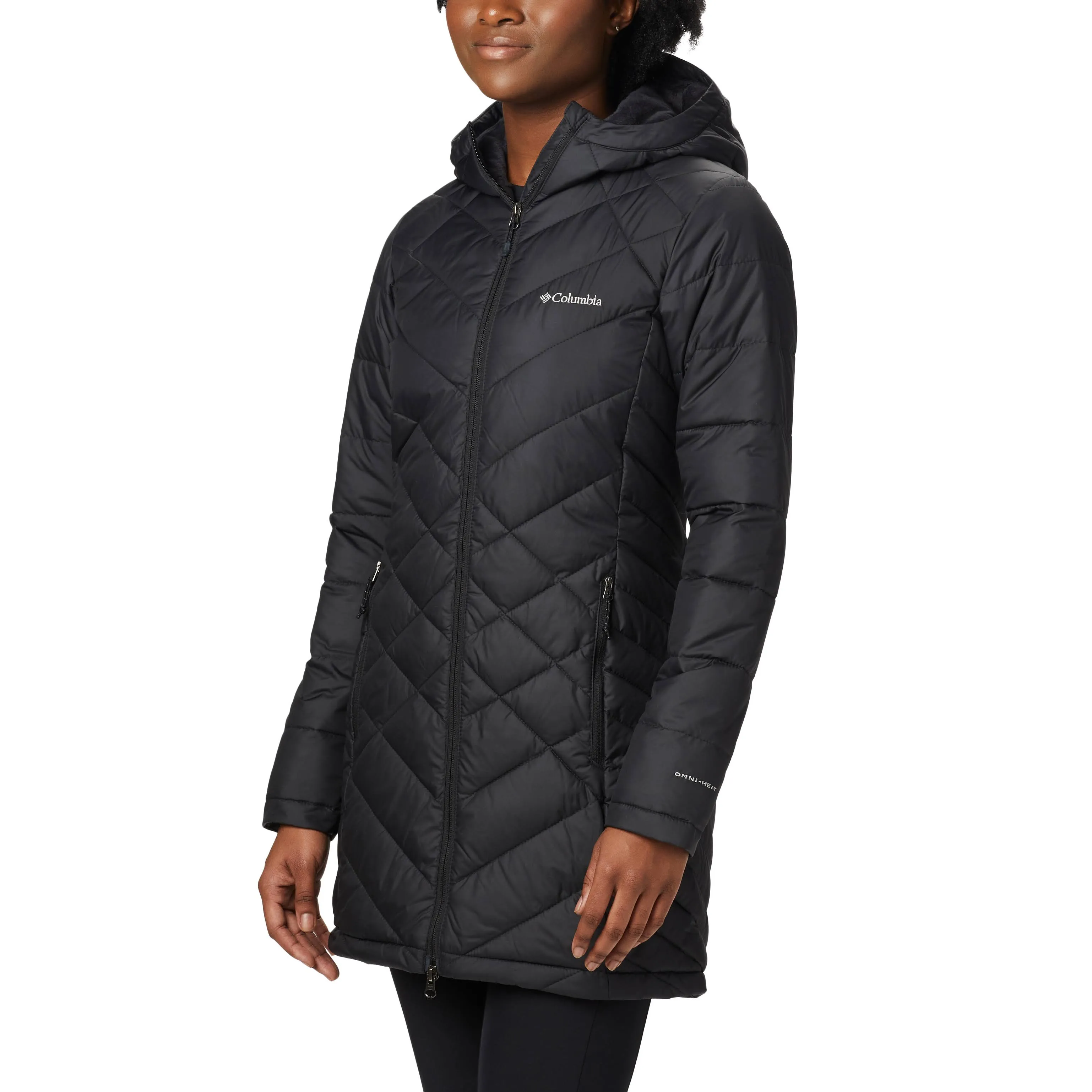 Columbia Women's Heavenly Long Hooded Jacket - Plus Size