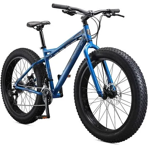 Mongoose Juneau Fat Tire Mountain Bike: 26x4-Inch Wheels, 16-Speed Trigger ...