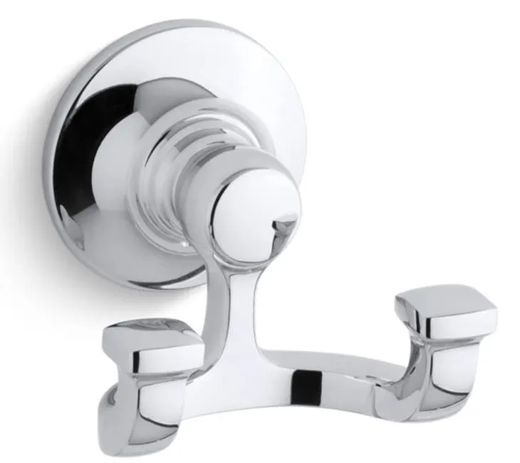 KOHLER K-11414-CP Bancroft Robe Hook, Polished Chrome