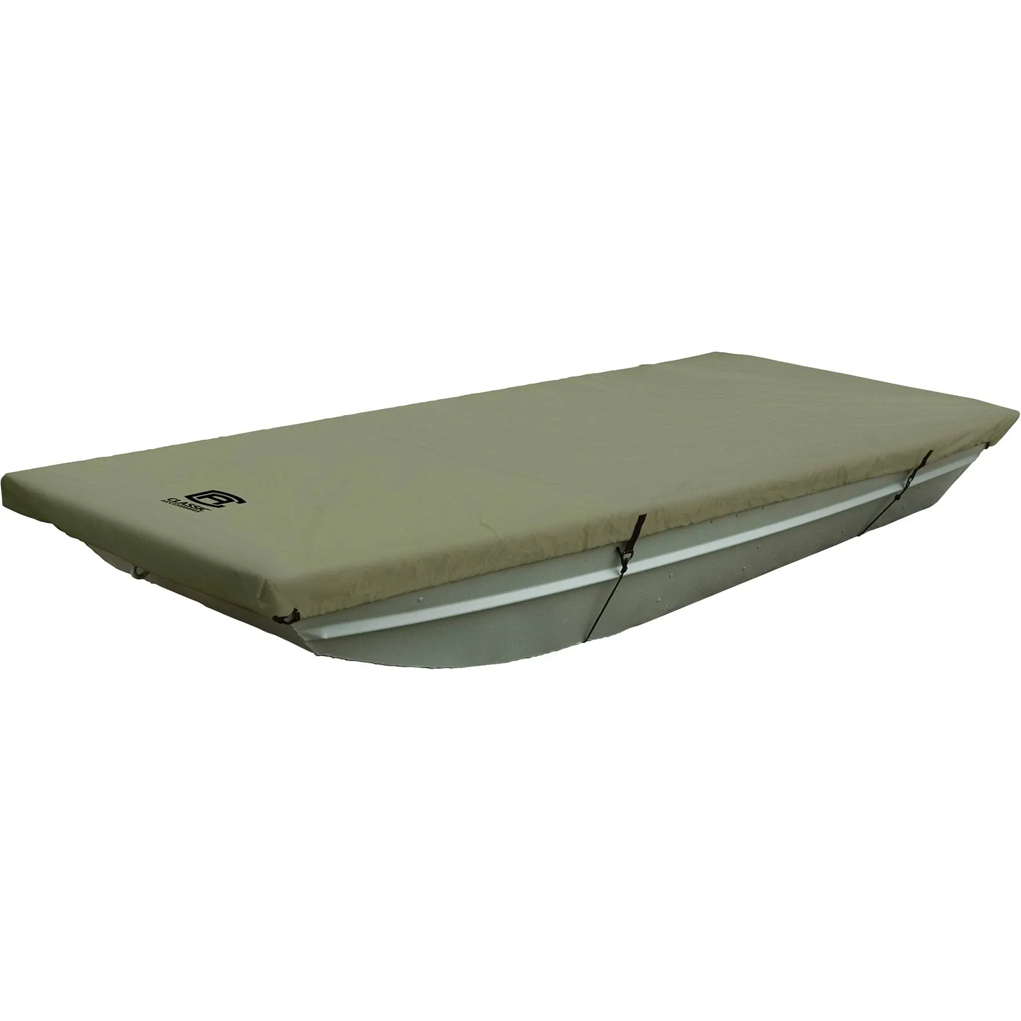 Classic Accessories Jon Boat Cover, Fits Jon Boats 14' L x 62" W, Weather Protected Fabric, Model B