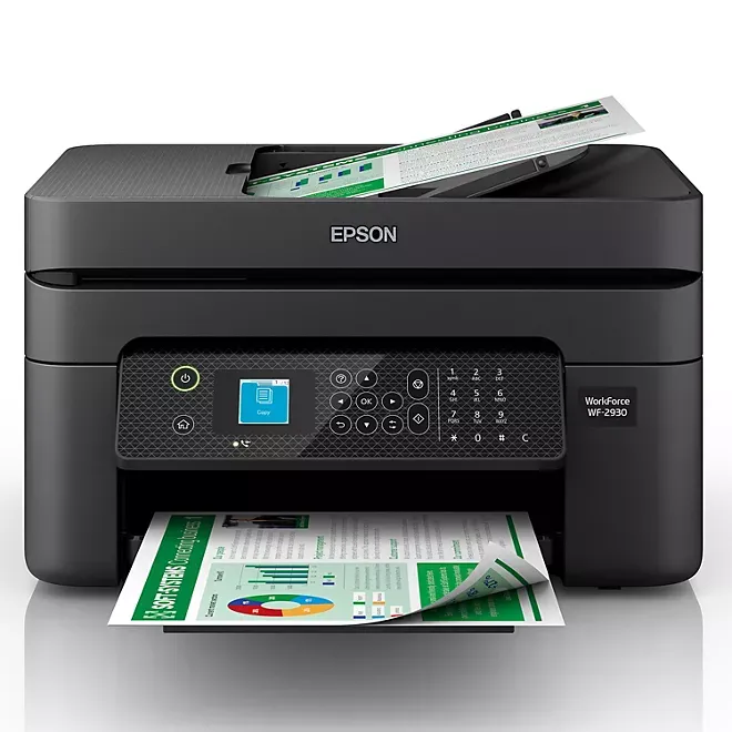 Epson WorkForce WF-2930 All-in-One Color Inkjet Printer