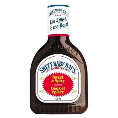 Sweet Baby Ray's Gourmet Sauce Barbecue Flavor, 18 Ounce (Pack of 3))