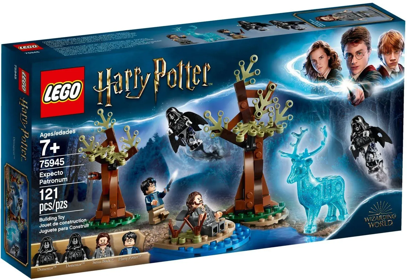 LEGO 75945 Harry Potter Expecto Patronum only minifugures and manual NEW