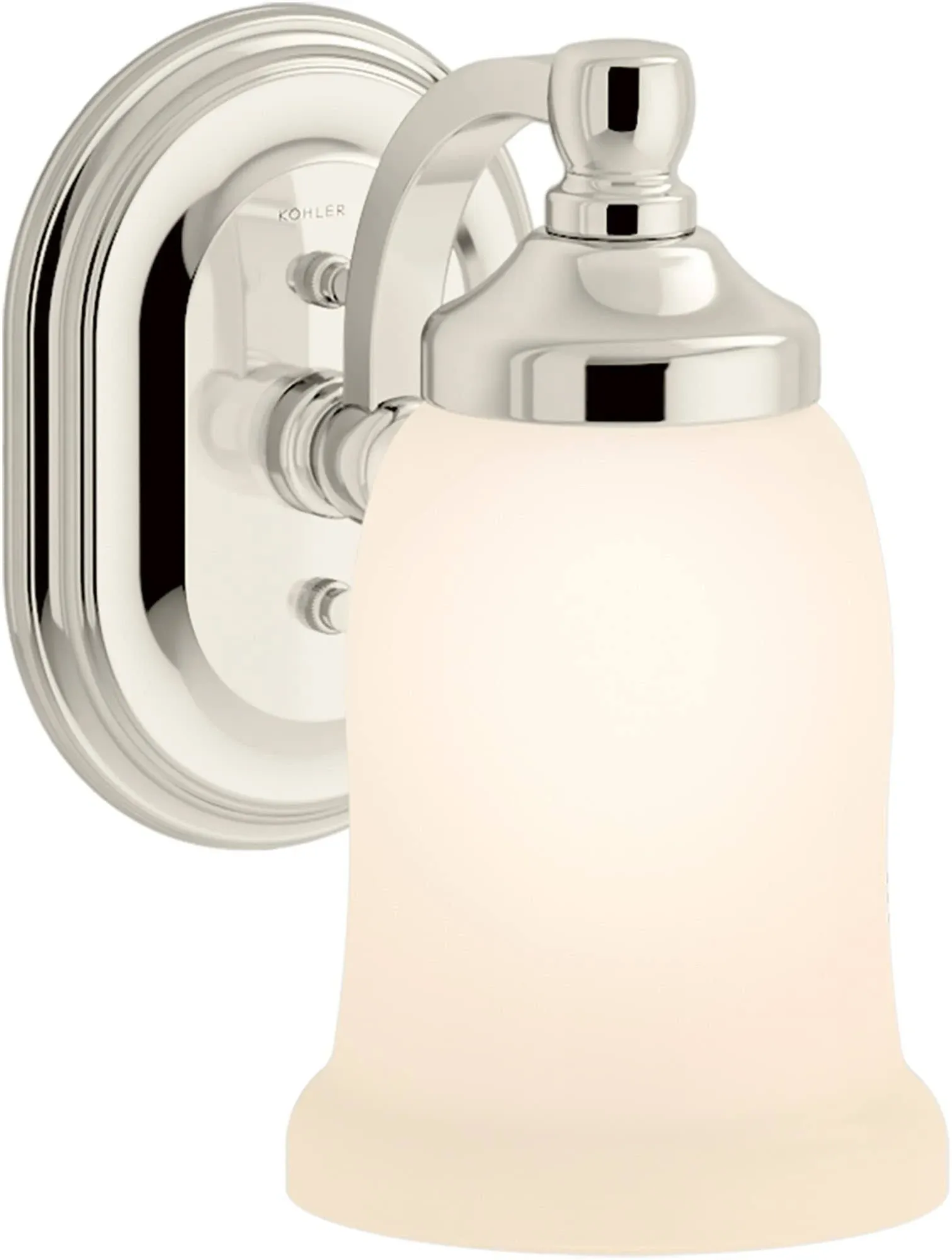 Kohler 11421 Bancroft One-Light Sconce - Polished Nickel