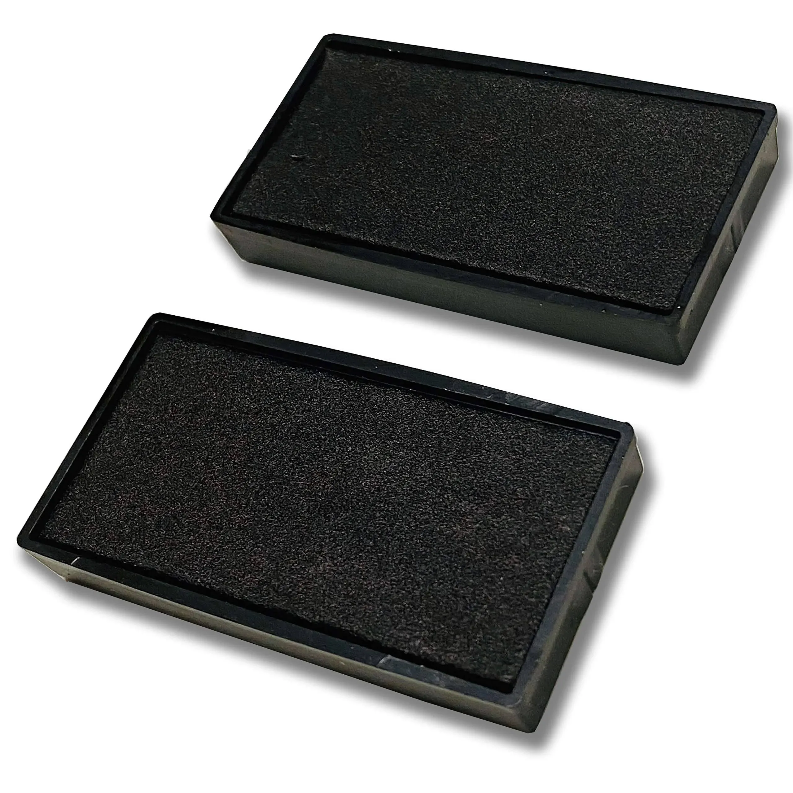 MaxMark Large Premium Black Ink Stamp Pad - 3.5 inch x 6.25 inch - Quality Felt Pad