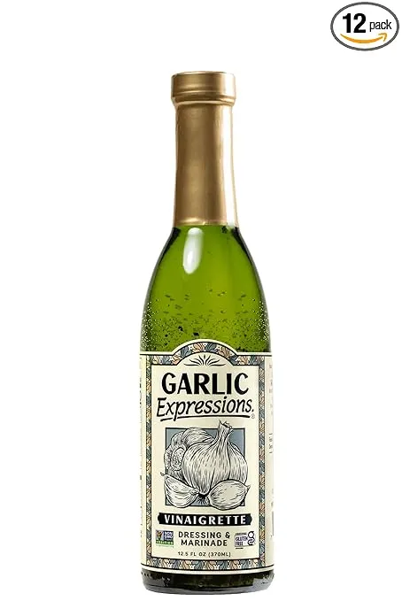 12ct Garlic Expressions Salad Dressing Vinaigrete Case of 12