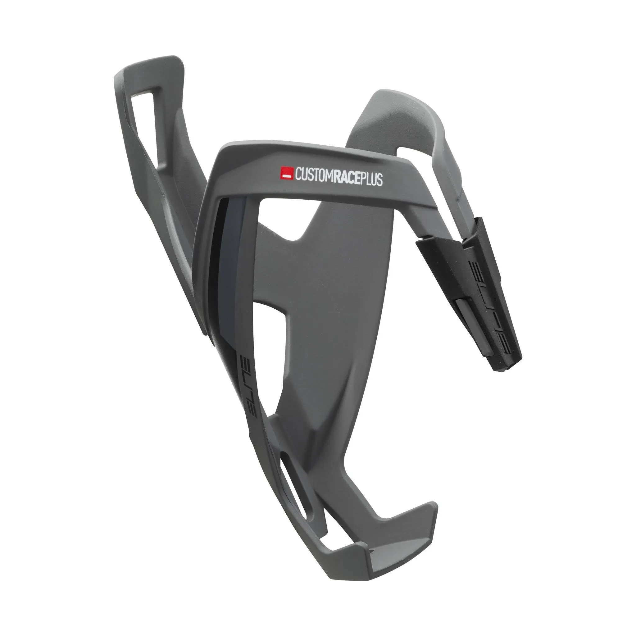 Elite Custom Race Plus Water Bottle Cage - Soft Touch (Grey)