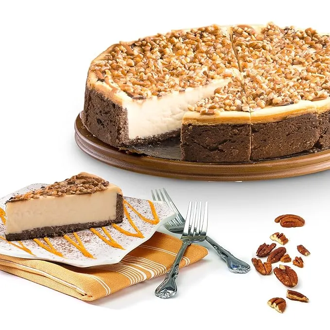 David's Cookies Chocolate Caramel Pecan Cheesecake