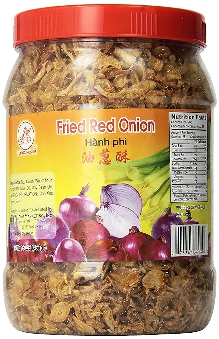 Flying Horse Fried Red Onion 16 Oz (454 g) - 油葱酥 454 克