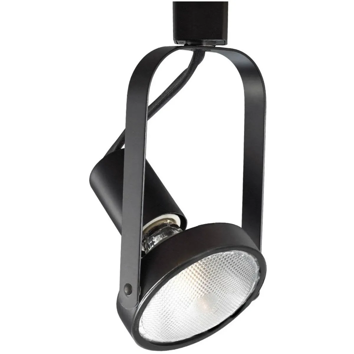 W.A.C. Lighting One Light Track Head in Black from the 764 collection - LTK-764-BK