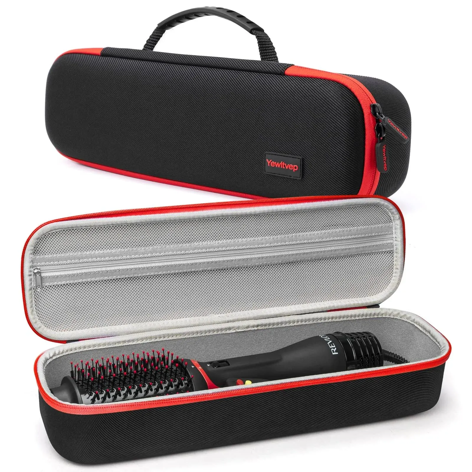 Case for One Step Volumizer Plus 2.0, Hard Travel Case Fits for One-Step Volumizer Plus, Hot Air Brush Case for One Step, Case for One Step Hair Dryer Brush (Case Only)