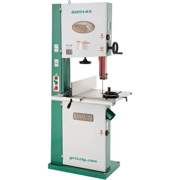 Grizzly G0514X - 19" 3 HP Extreme Series Bandsaw