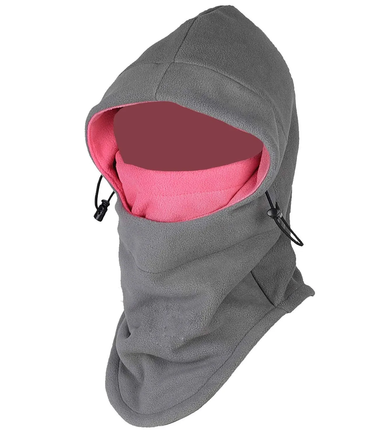 Purjoy Multipurpose Use 6 in 1 Thermal Warm Fleece Balaclava Hood Police Swat...