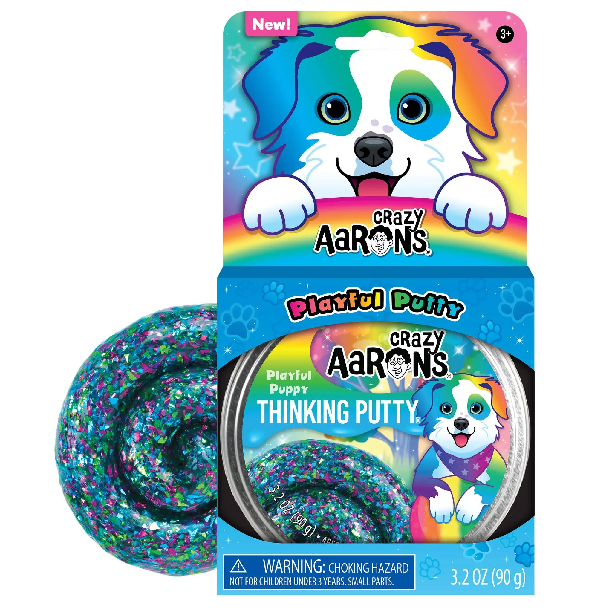 Crazy Aaron's Playful Puppy Thinking Putty