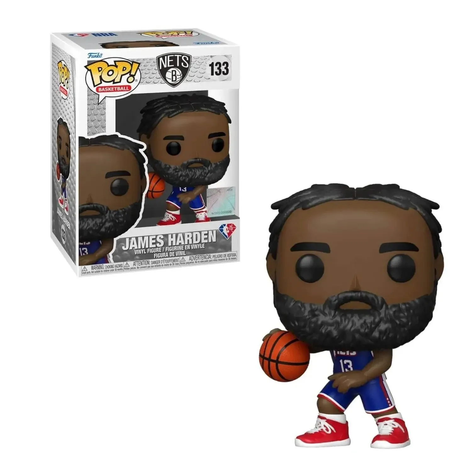 Funko Pop! James Harden NBA Brooklyn Nets #133