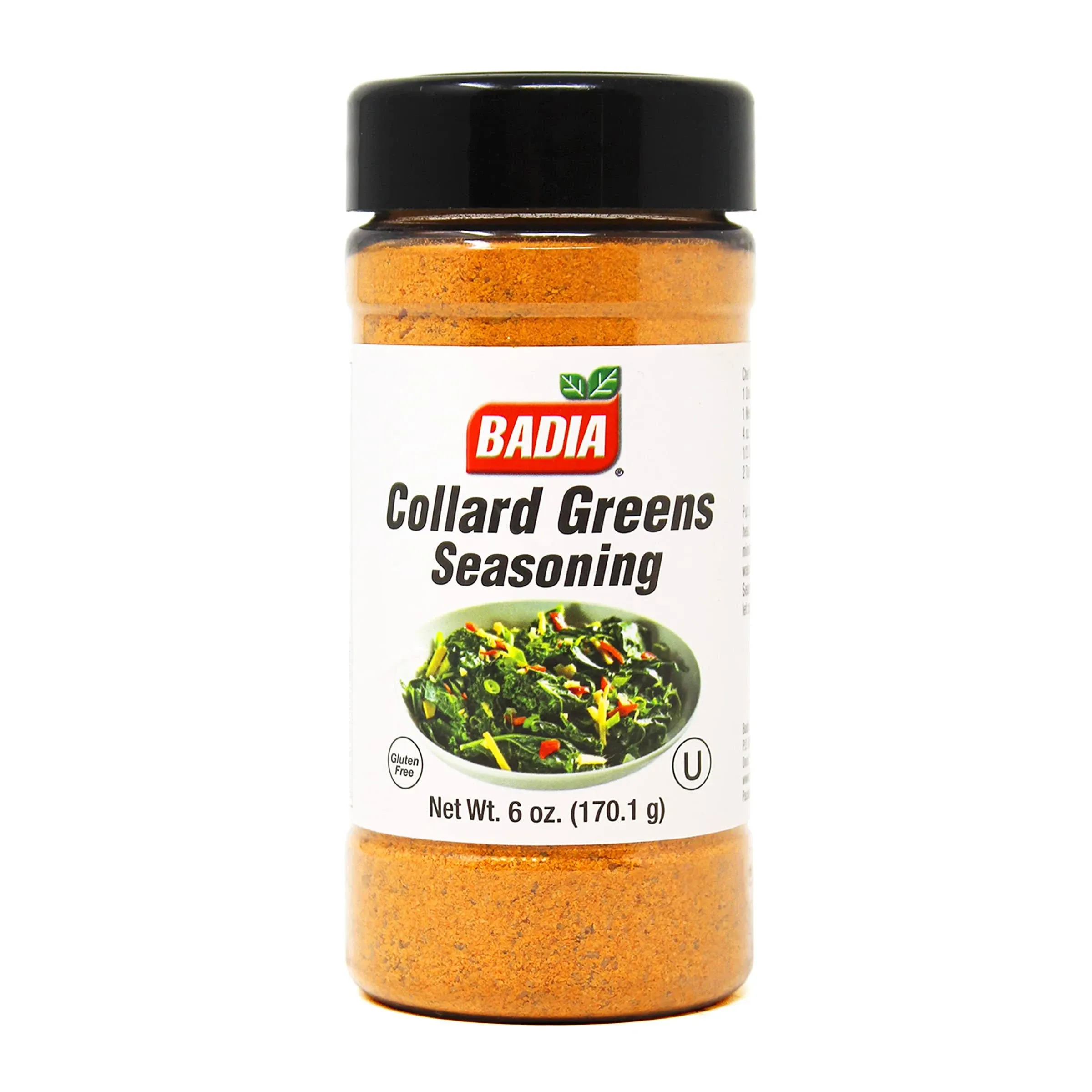 6 oz Bottle Badia Collard/Greens<wbr/>/Seasoning/Spi<wbr/>ces/sazon/Grou<wbr/>nd/Powder/GF/K<wbr/>osher