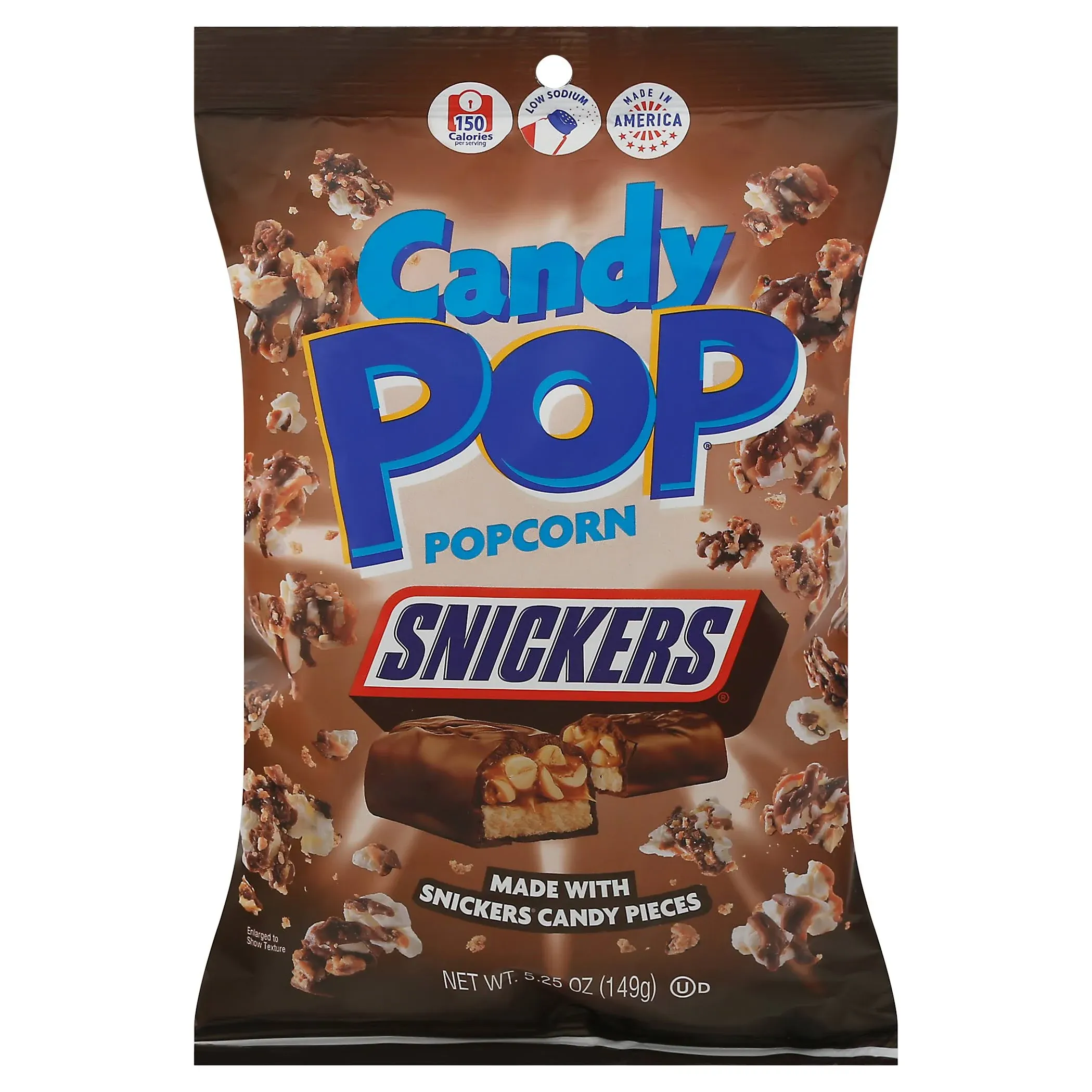 Candy Pop 5.25 oz Snickers Popcorn - PSCP 135 | Blain's Farm & Fleet