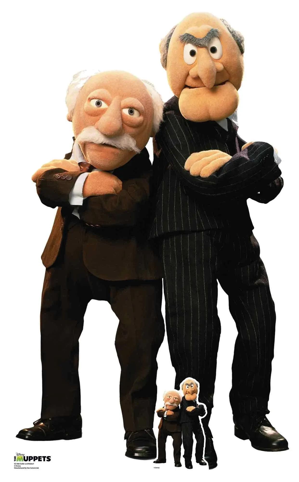 Star Cutouts LTD SC1566 Star Muppets Lifesize Statler and Waldorf Cardboard ...