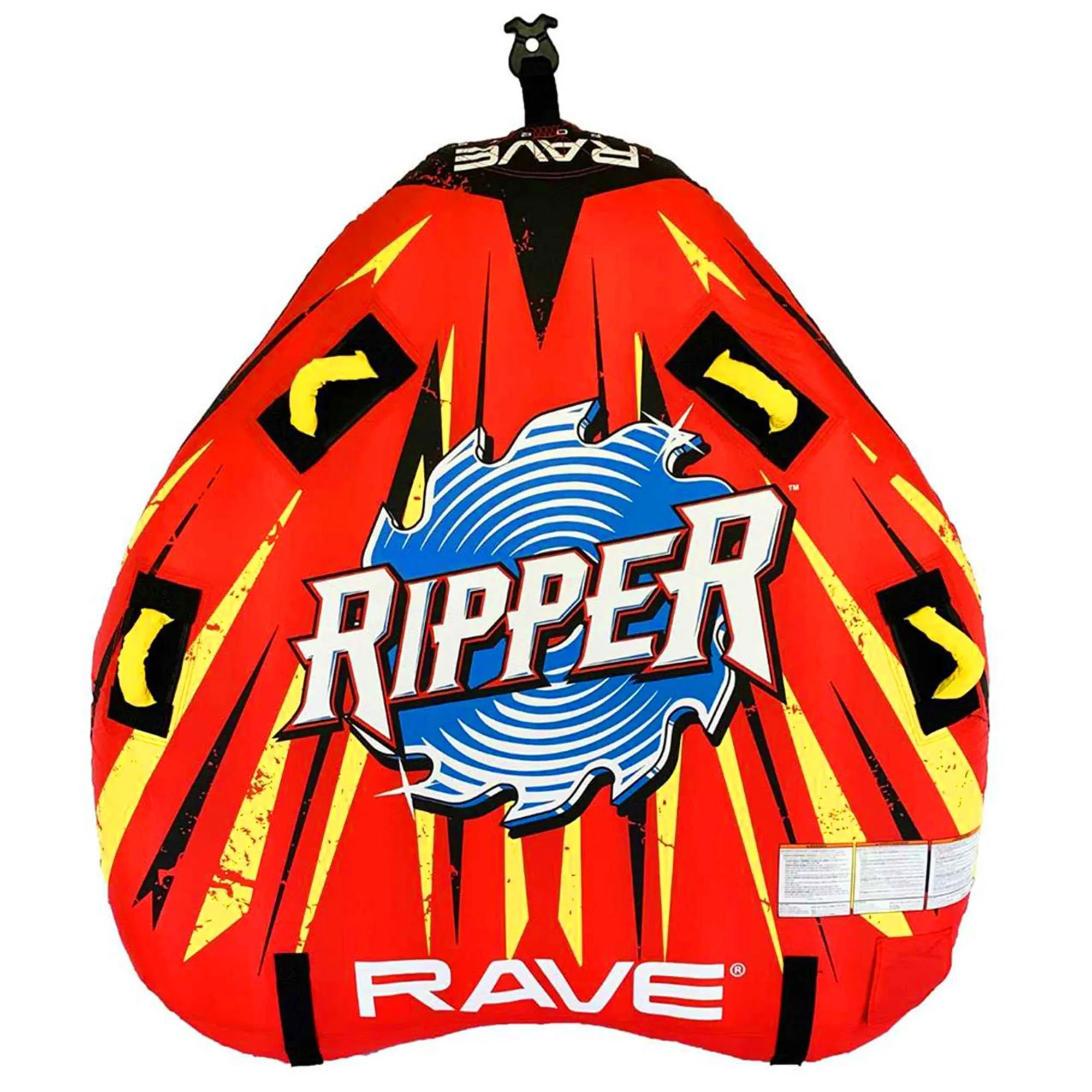 RAVE Sports 02918-RV-SMU Ripper 2 Rider Nylon Inflatable Towable Float