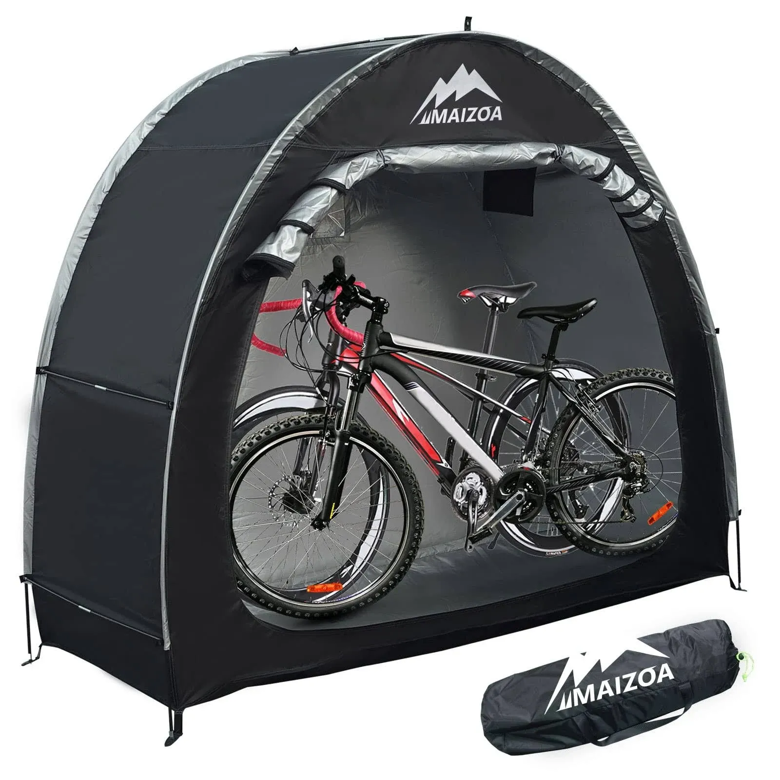 MAIZOA Outdoor Bike Covers Storage Shed Tent,210D Oxford Thi