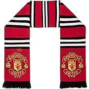 Manchester United FC Authentic EPL Stripe Scarf