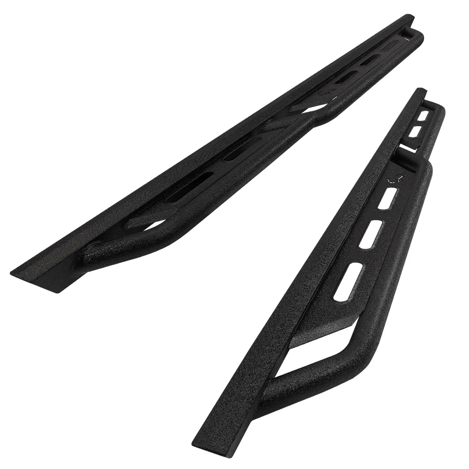 For 2007-2021 Toyota Tundra Double Cab Running Boards Side Steps Nerf Bars Black