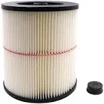 17816 Replacement Filter For Craftsman 9-17816 Wet/Dry Vacuum Cleaner Fit 5 gallon,1 pack