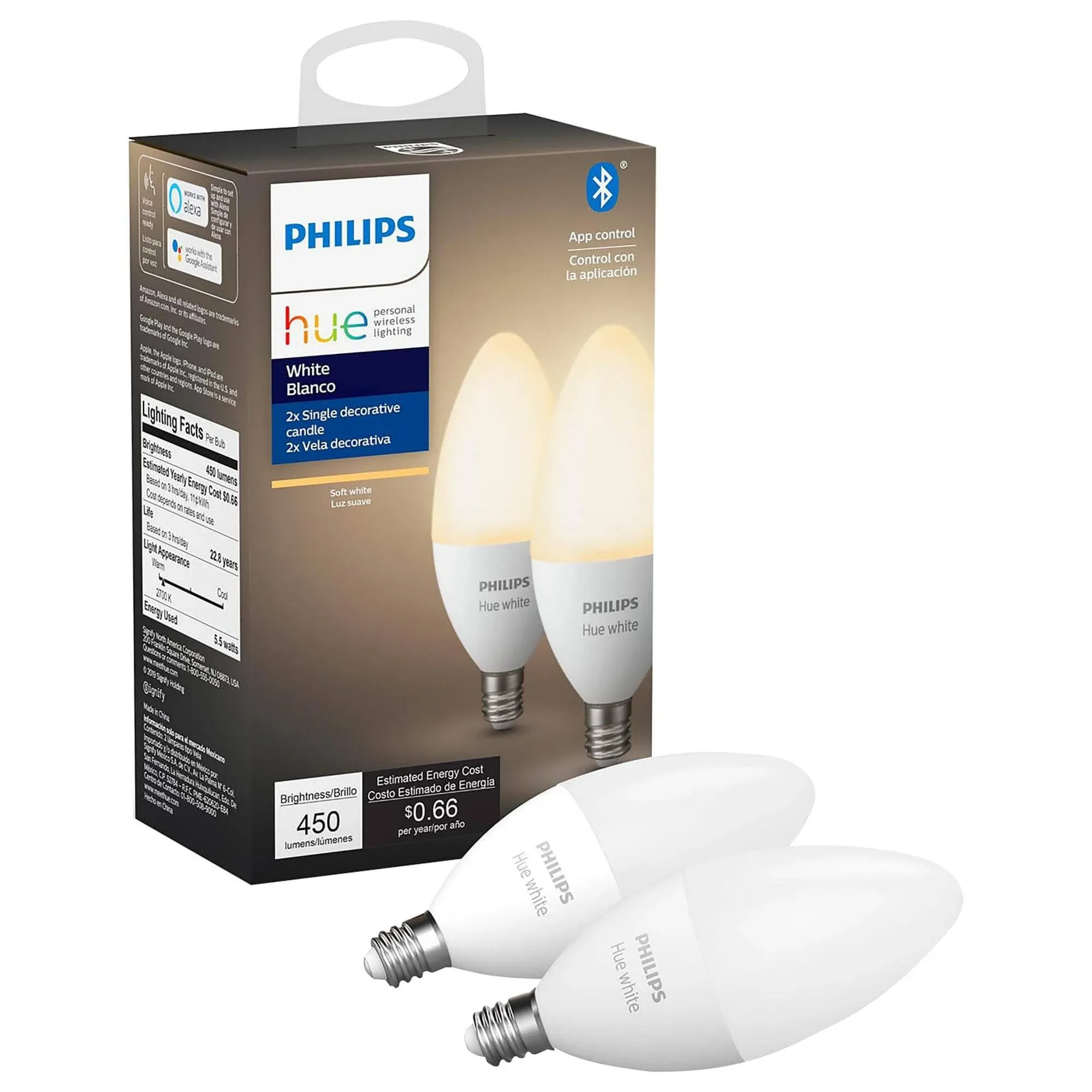 Philips Hue 548289 2-pack E12