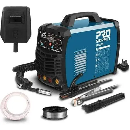 Welding Machine: MIG/TIG/MMA 3 in 1 Welder - Digital Display - Accessories