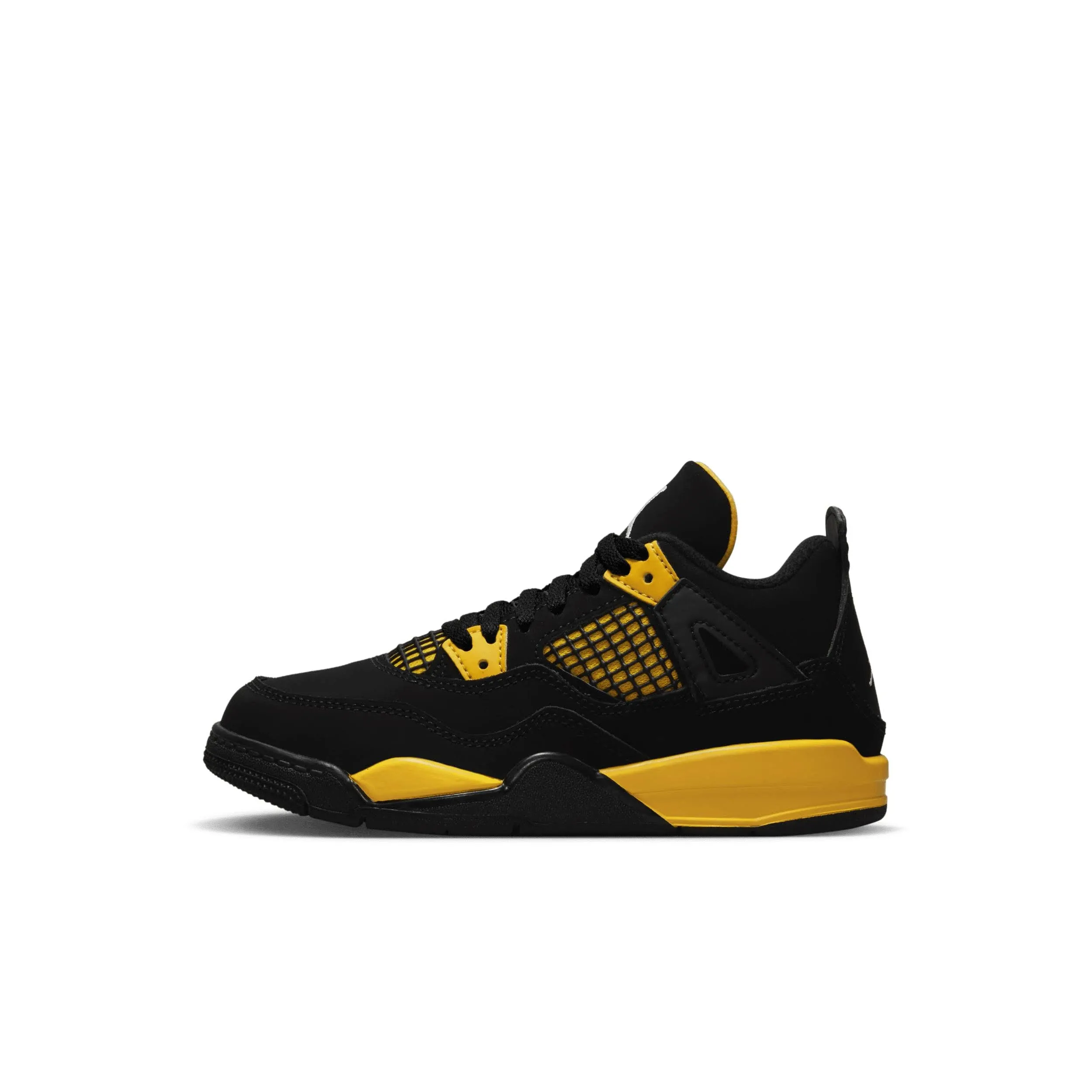 Air Jordan 4 Retro Thunder (PS) Sneakers Black / Tour Yellow - US 11C