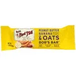 Bob's Red Mill Peanut Butter Banana and Oats Bob's Bar (Case of 12)