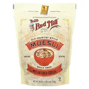 Bob's Red Mill 40 oz. Old Country Style Muesli Cereal - 4/Case