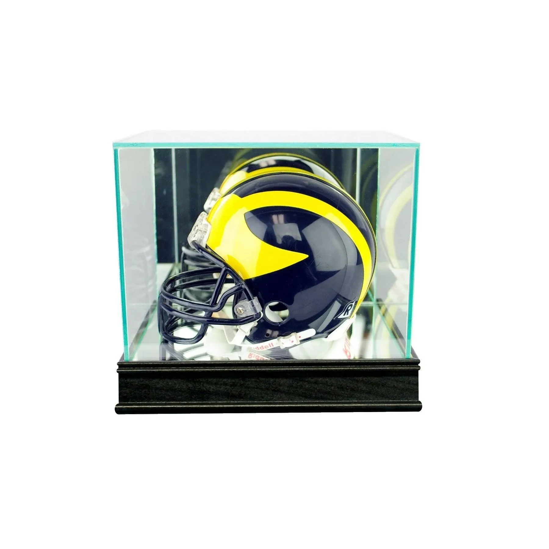 Mini Helmet Display Case with Sport Moulding