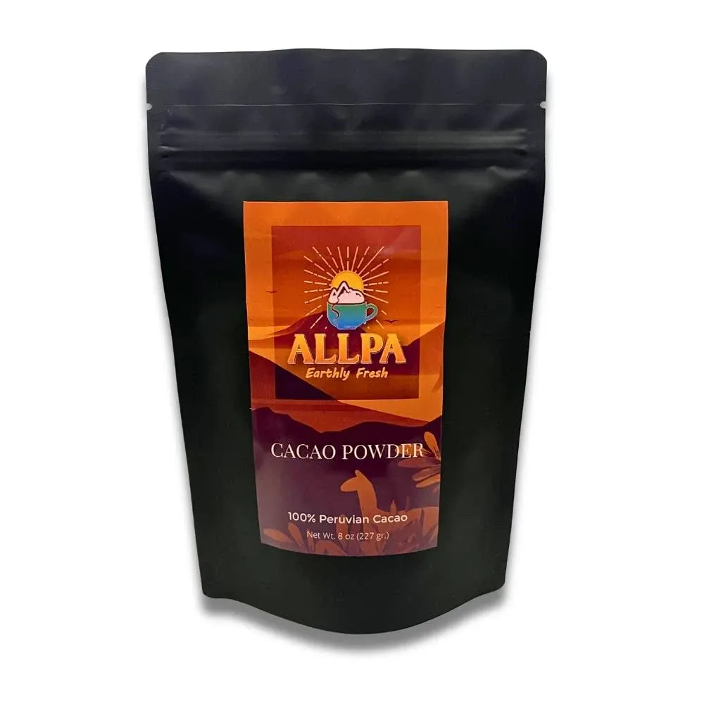 Allpa Organic Peruvian Cacao Powder 8oz