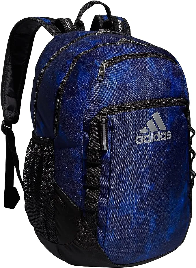 adidas Excel 6 Backpack, Stone Wash Semi Flash Aqua-Stone/Onix Grey, One Size