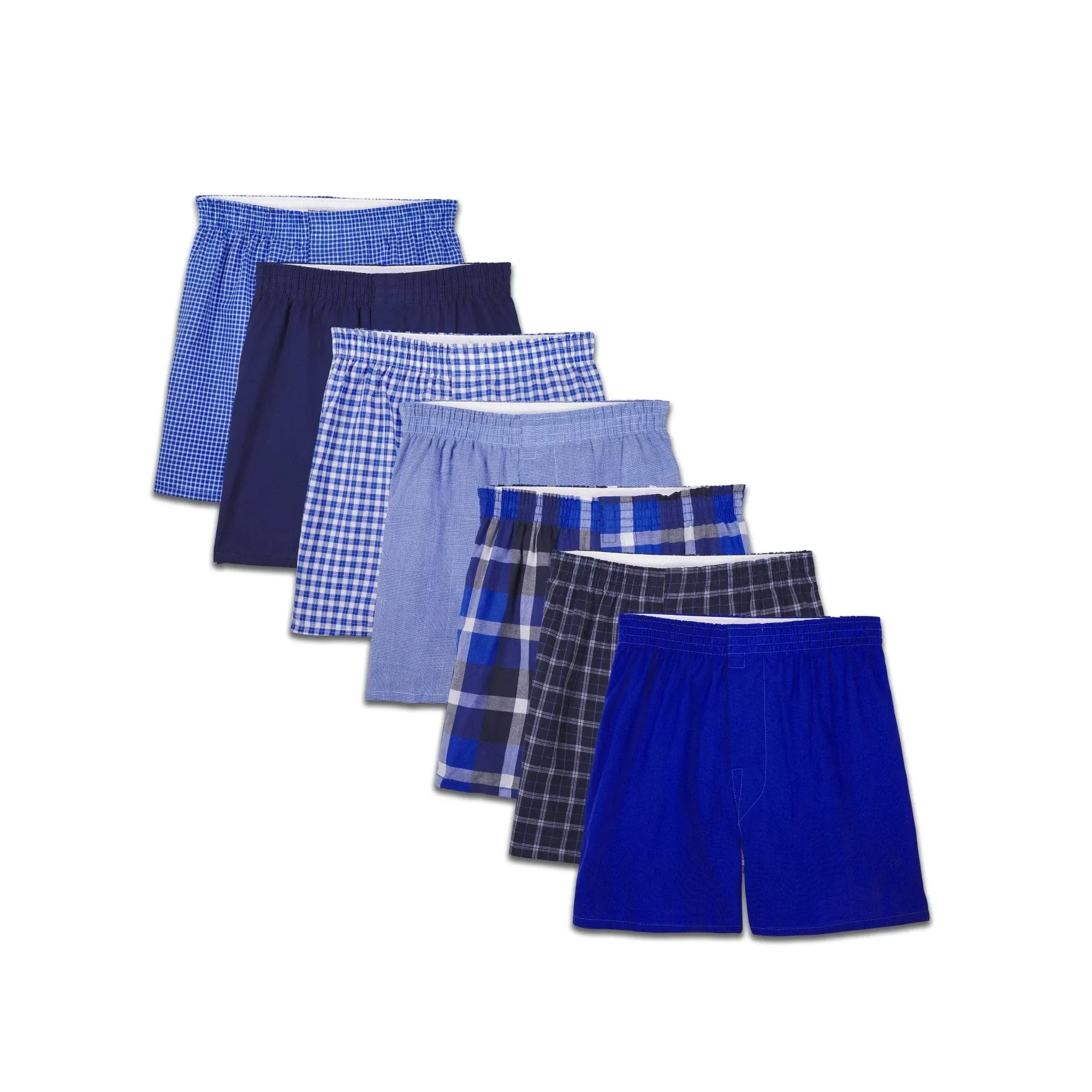 Fruit of the Loom Boys' Tartan Plaid Boxers